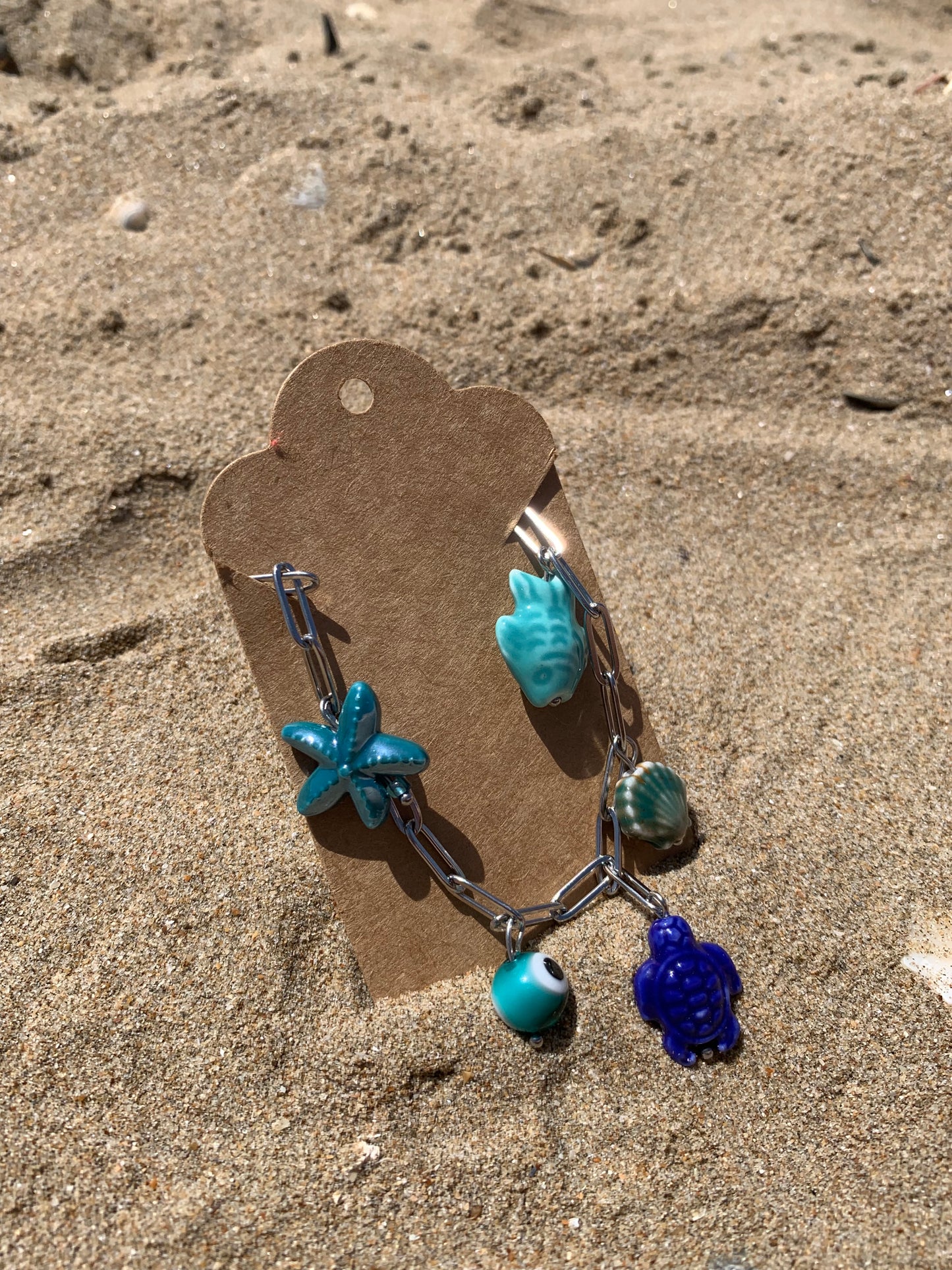 Cadena mar plateada
