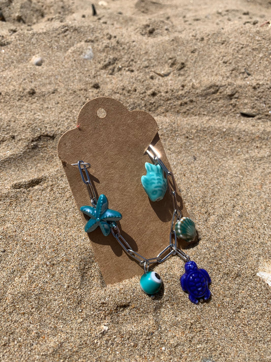 Cadena mar plateada