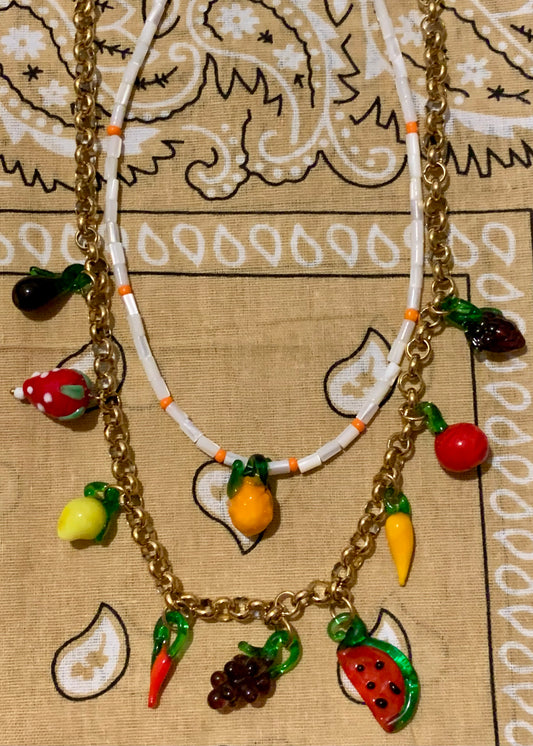 Collares de frutas