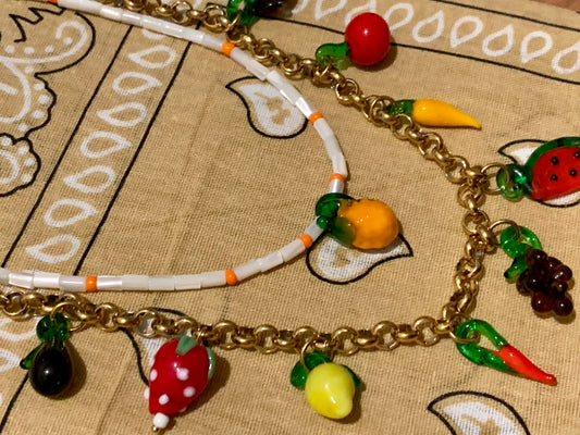 Collares de frutas